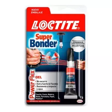 Adhesivo Super Bonder Loctite Power Flex Gel 2g