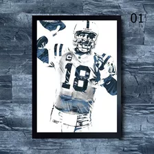 Quadro Do Jogador Peyton Manning