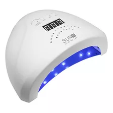 Cabine Sun 1s One Led Uv 48w Unhas Acrigel 30 Leds Bivolt Cor Branco