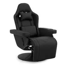 Silla Reclinable Soporte Lumbar Gamer Oficina Giratoria 