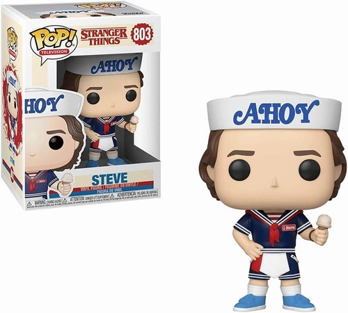 Funko Pop Stanger Things-steve With Hat & Ice Cream 803