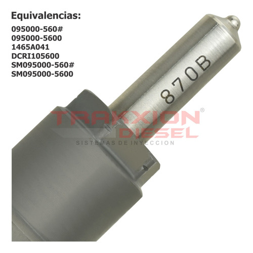 4 Inyectores Diesel Nuevo Para 2.5 L200 Mitsubishi 1465a041 Foto 5