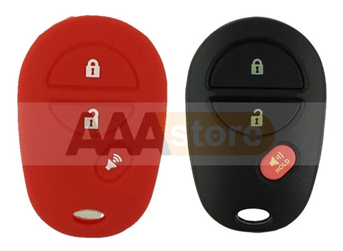 Funda Silicon Protector Llave Toyota Sienna Sequoia Tundra 3 Foto 8