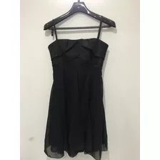 Vestido Liz Minelli Negro Corto