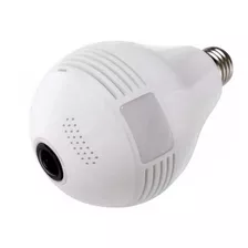Kit8 Câmeras Segurança Lampada Panorâmica Espia Wifi Ipc360