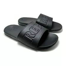 Ojotas Sandalias Hombre Reef Slide Total Black - Potenza