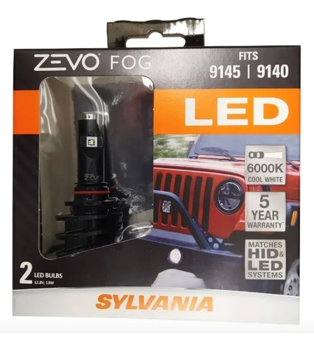 Focos Sylvania Led Zevo Fog H10/9145/9140 12.8v Foto 4