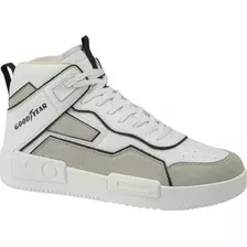 Tenis Bota Casual Goodyear 9901 Id 1063798 Blanco Hombre Urb