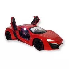 Lynkan Hypersport A Escala 1:24 Con Luz Y Sonido F&f