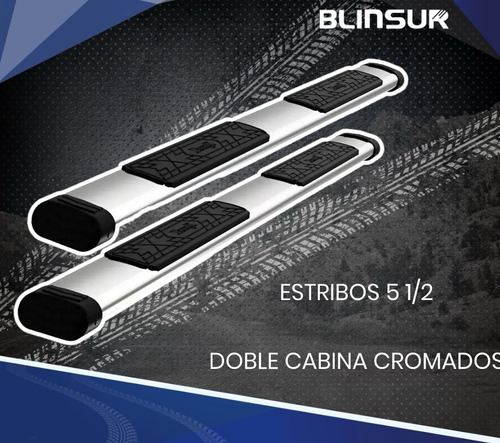 Estribos Bronx Dodge Ram Quad Cab 2009-2018 Cromo Foto 2