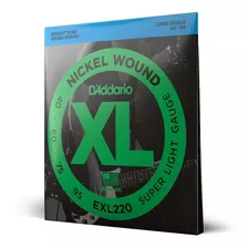 D'addario Exl220 40 - 95 Para Baixo 4 Cordas