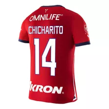 Jersey Chicharito 14 Chivas Local 23/24