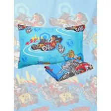 Jogo De Cama Infantil 2 Pçs Solteiro Leppermickey