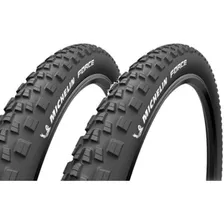 Par De Pneus Michelin Force Access Line 29x2.25 Bike Mtb Cor Preto