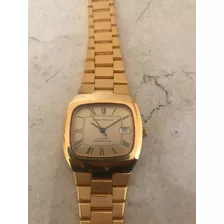 Girard Perregaux Automático Chapa Oro Tv Brasalete Integrado