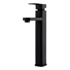 Torneira Banheiro Lavabo Monocomando Black Preto Fosco 