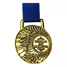 Medalha Medasul Honra Ao Mérito 35mm Kit Com 20 Unidades