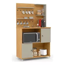 Mueble De Cocina Para Microondas Y Cafetera - Diseño Moderno