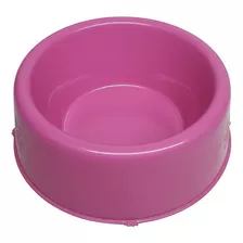 Comedouro Patinhas Pequeno 1,1 Litros Cor Rosa