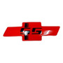 Emblema Parrilla Chevrolet Ss Auto Suv Pickup Universal Rojo