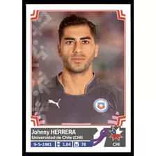 Lámina Album Copa America Chile 2015 Johnny Herrer Reciclado