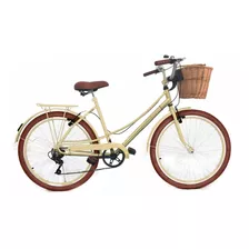 Bicicleta Vintage Retro Food Bike Antiga Ceci 6 Marchas Top