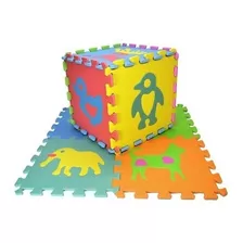 Alfombra Infantil Goma Eva Piso 10 Piezas 30x30cm Grosor 7mm