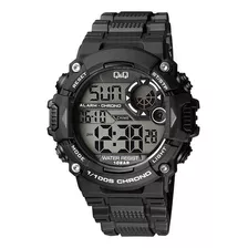 Reloj Hombre Q&q Deportivo Casual Shock Acuatico Militar Q Q