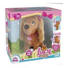 Cachorra Lucy Pet Inteligente Comandos De Voz & Dança- Br46