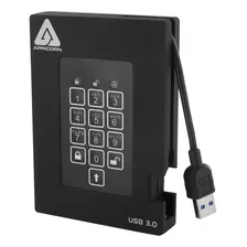 Apricorn 2tb Aegis Padlock Fortress Fips 140-2 Nivel 2 Vali.