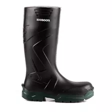 Botina Bota Ecoboots Puresafe Fujiwara Pu Bico Composite