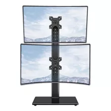 Mountup Soporte Vertical Doble Para Monitor, Apila Dos Panta