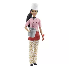 Blusa De Chef Colorida Barbie Pasta Chef Doll 12 Polegadas