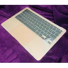 Topcase Completa Gold Rose Macbook Air 13 M1 A2337-impecável