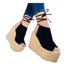 Nueva Colección Sandalias Plataforma Yute Talla 35/40