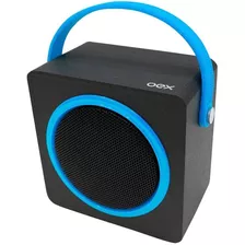 Caixa De Som Bluetooth 10w Oex Color Box Sk404 - Azul