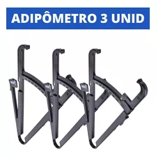 3 Unds Adipômetro Analógico Clínico - Medidor De Gordura