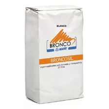 Broncosil Blanco Recubrimiento Cementoso Impermeable X 25 Kg