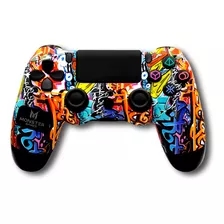 Control Inalambrico Ps4 Monster Games Double Shock Color Stroke