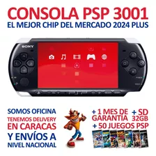 Psp, Playstation + Chip + 50 Juegos + Chip 2024 Full