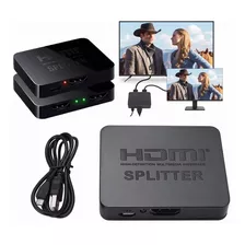 Splitter Hdmi 1x2 Activo 1.3 Full-hd 1080p Soporta 3d 4k