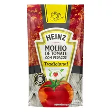 Molho De Tomate Tradicional Heinz Em Sachê 300 G