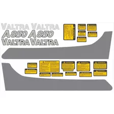 Decalque Faixa Adesiva Trator Valtra Valmet A 850