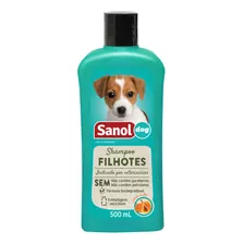 Shampoo Sanol Dog Para Cães Filhotes Biodegradável 500ml