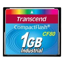 Transcend Ts1gcf80 1gb 80x Tipo I Tarjeta Flash Compacta