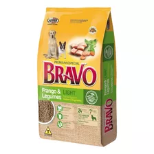 Ração Bravo Frango E Legumes Light 10kgs
