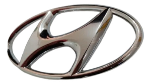 Emblema Logo Hyundai Atos Y Visin Autoadhesivo Cromado  Foto 2