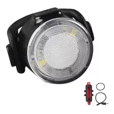 Luz Delantera + Trasera Led Bicicletas Ruta Mtb En Combo