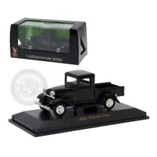 Miniatura Ford Pick Up 1934 Preto Yatming 1/43