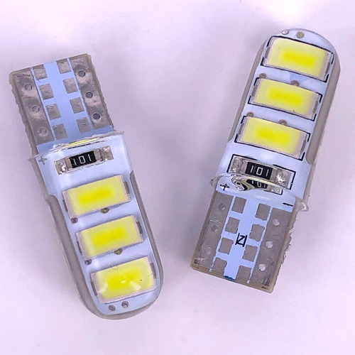 50 Focos T10-6 Led Luces Led Interiores De Coche Y Moto. Foto 5